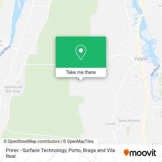 Prirev - Surface Technology map