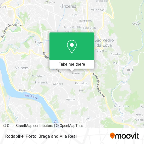 Rodabike map