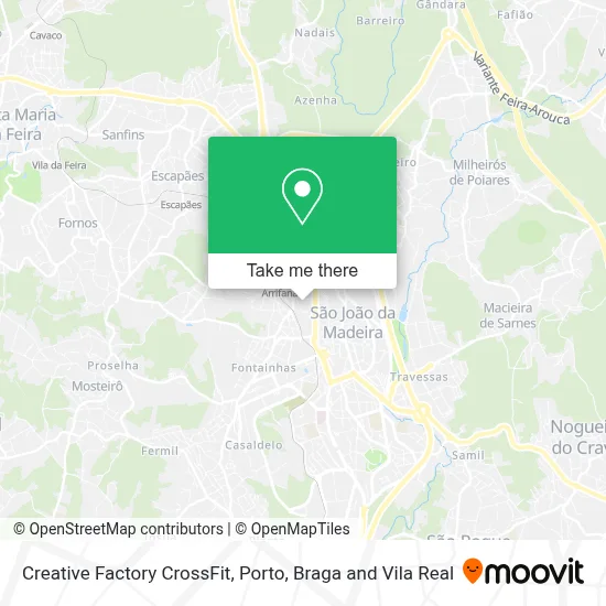 Creative Factory CrossFit map
