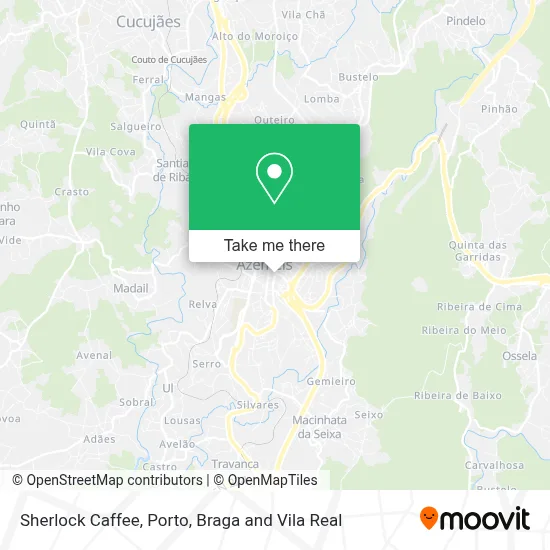 Sherlock Caffee map
