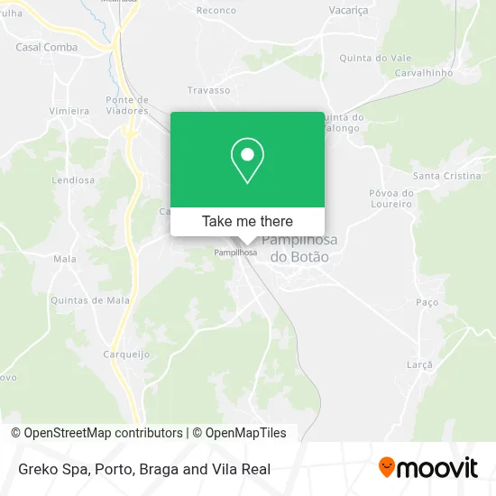 Greko Spa map