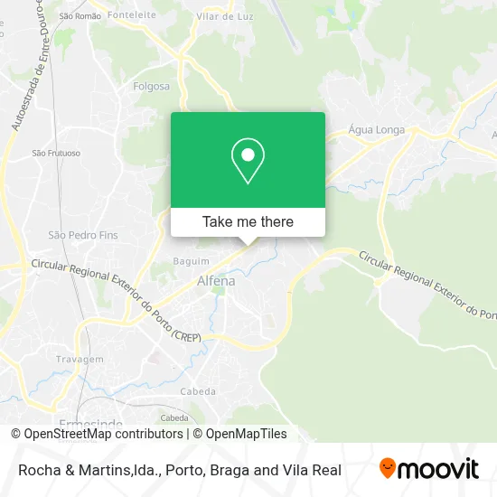 Rocha & Martins,lda. map