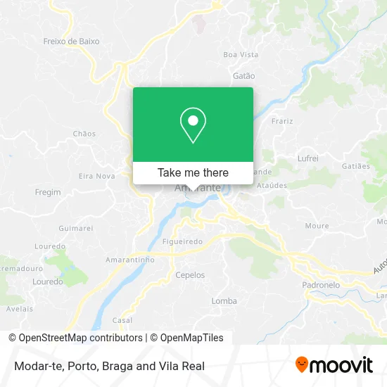 Modar-te map