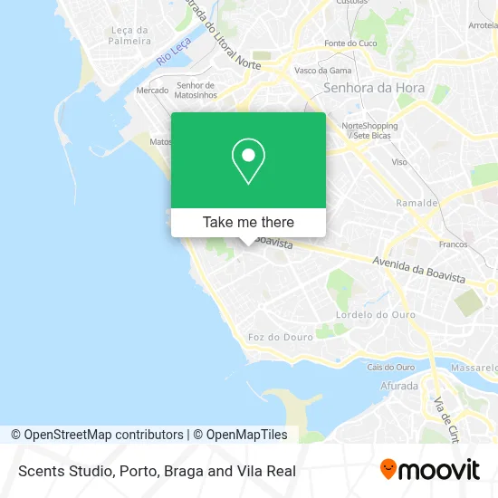 Scents Studio map