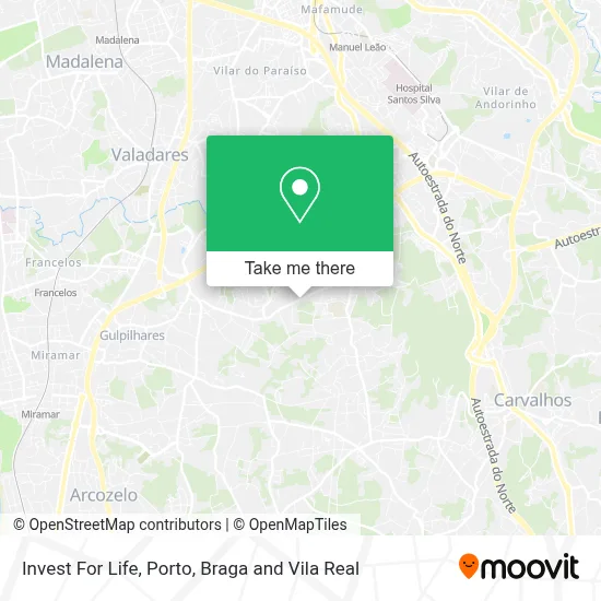 Invest For Life map
