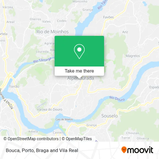Bouca map