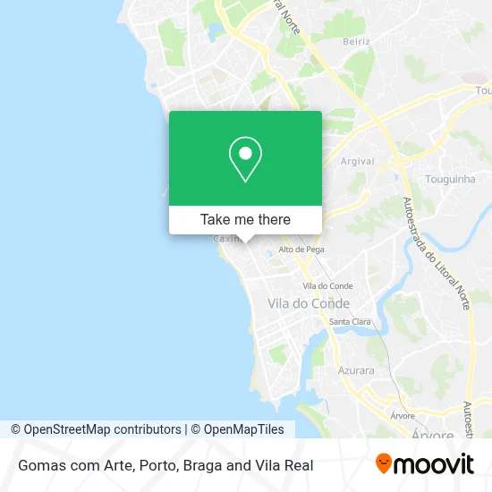 Gomas com Arte map