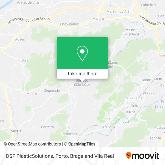 DSF PlasticSolutions map
