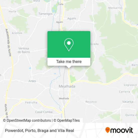 Powerdot map