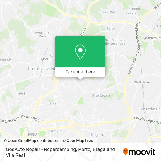 GesAuto Repair - Reparcamping map