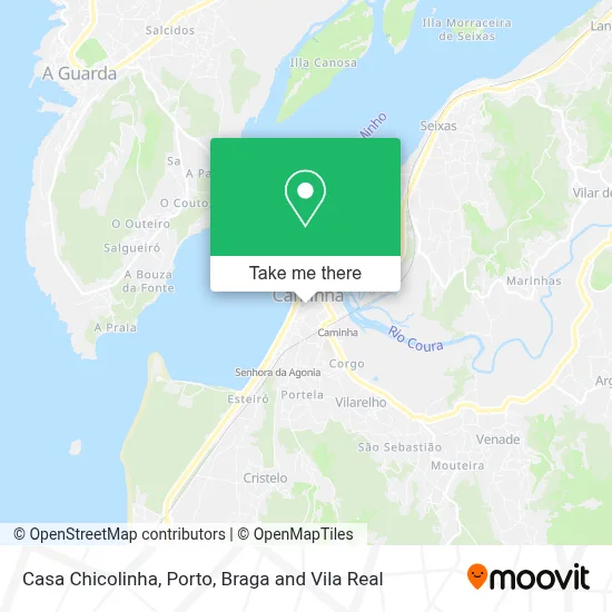 Casa Chicolinha map