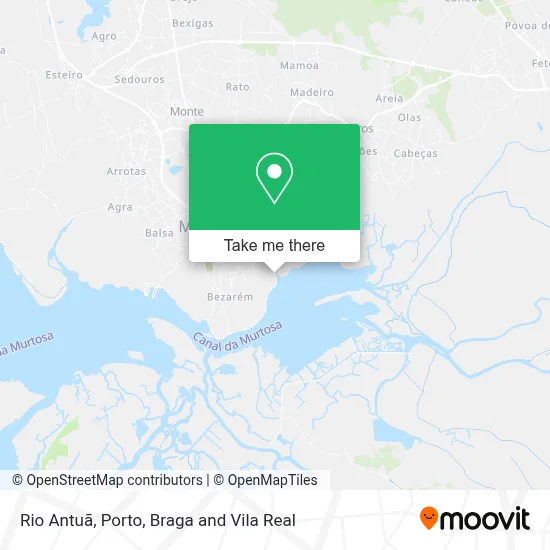 Rio Antuã map