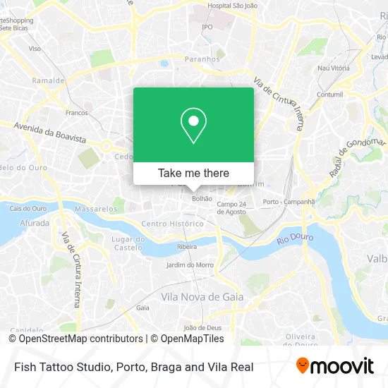 Fish Tattoo Studio map