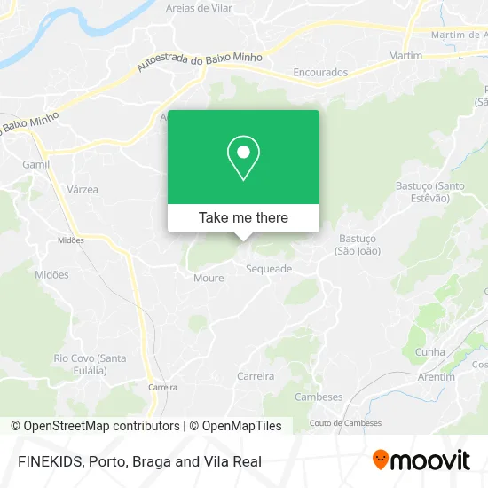 FINEKIDS map