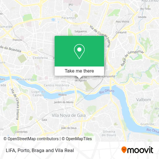 LIFA map