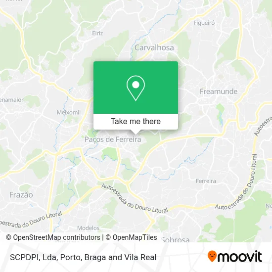 SCPDPI, Lda map