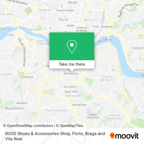 BOSS Shoes & Accessories Shop map
