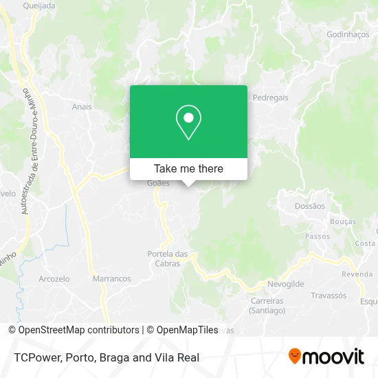 TCPower map