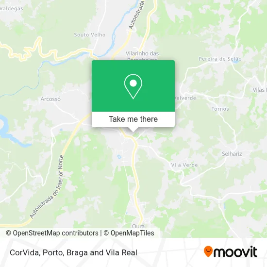 CorVida map