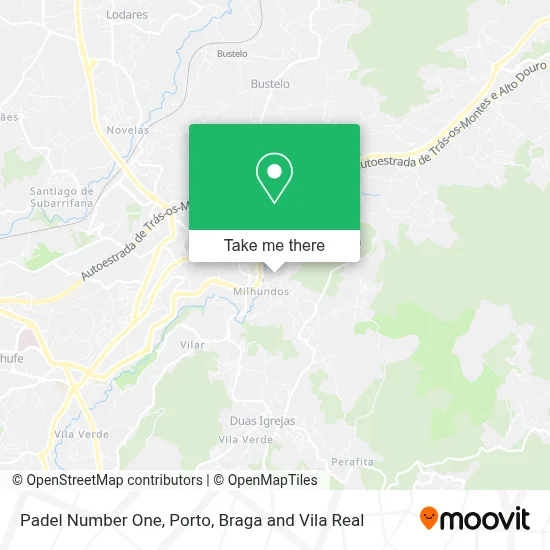Padel Number One map