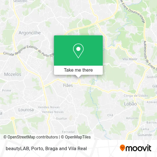 beautyLAB map