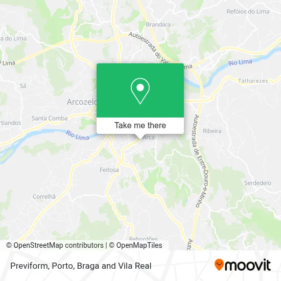 Previform map
