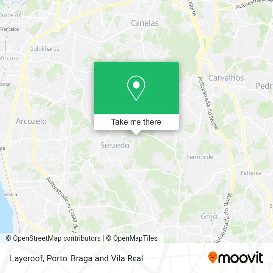 Layeroof map