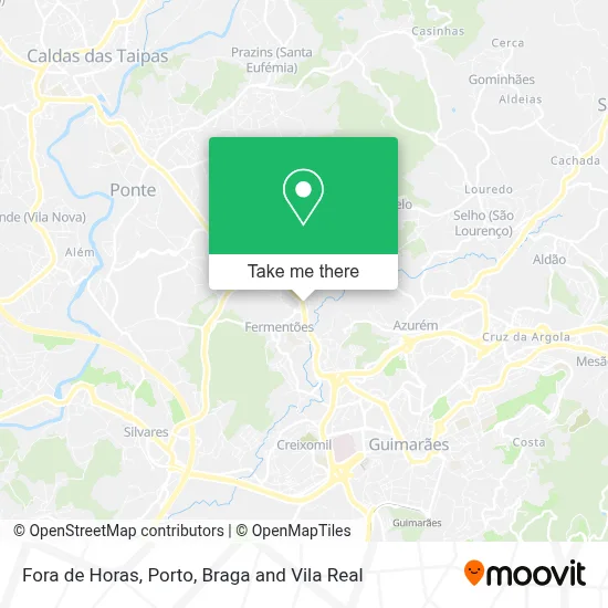 Fora de Horas map