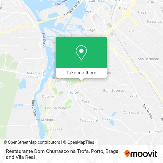 Restaurante Dom Churrasco na Trofa map