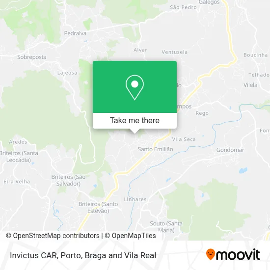 Invictus CAR map