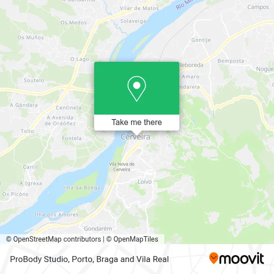 ProBody Studio map