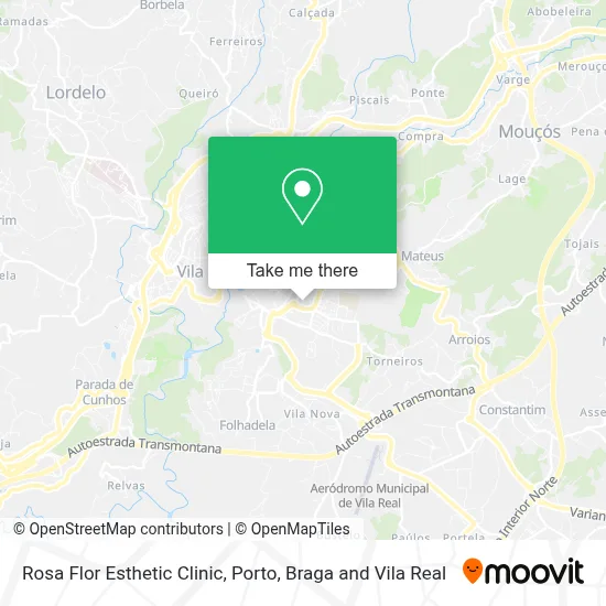 Rosa Flor Esthetic Clinic map