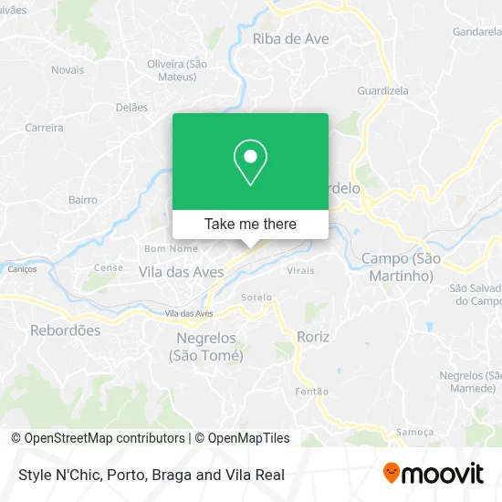 Style N'Chic mapa