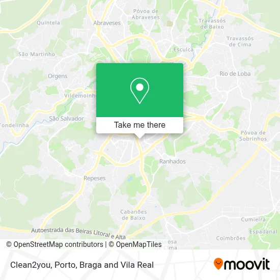 Clean2you map