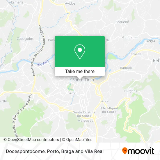 Docespontocome map
