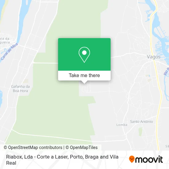 Riabox, Lda - Corte a Laser map