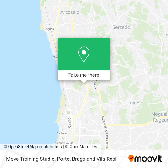 Move Training Studio map