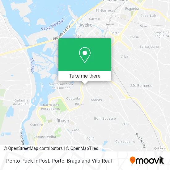 Ponto Pack InPost map
