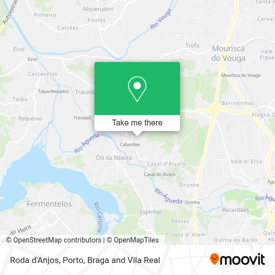 Roda d'Anjos map
