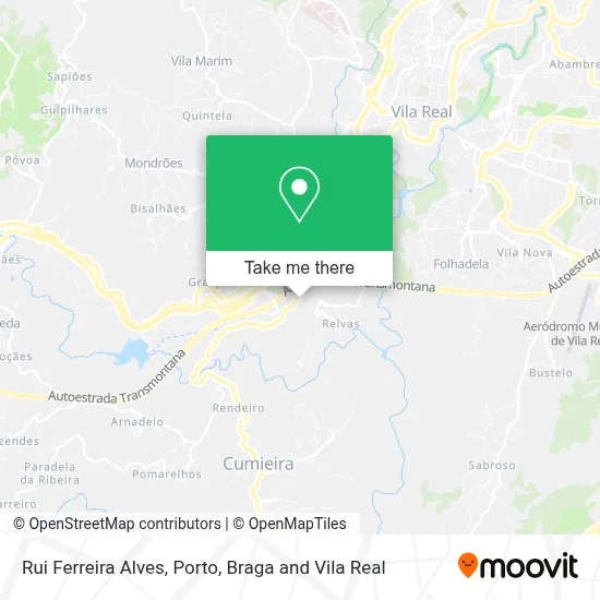 Rui Ferreira Alves map