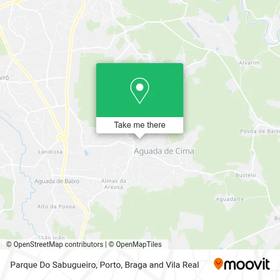Parque Do Sabugueiro map