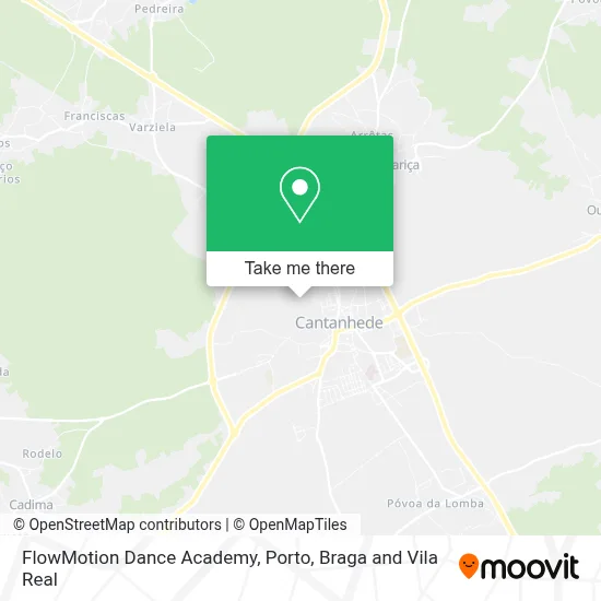 FlowMotion Dance Academy map