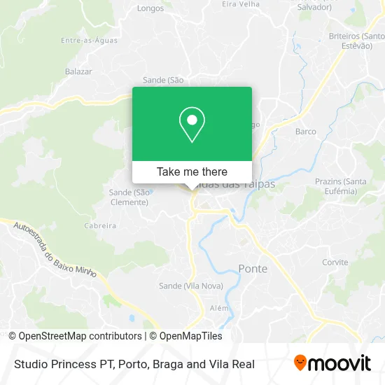 Studio Princess PT map