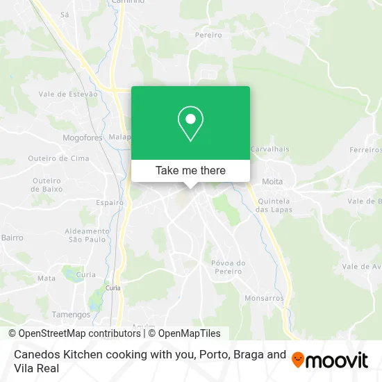 Canedos Kitchen cooking with you map