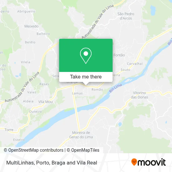 MultiLinhas map