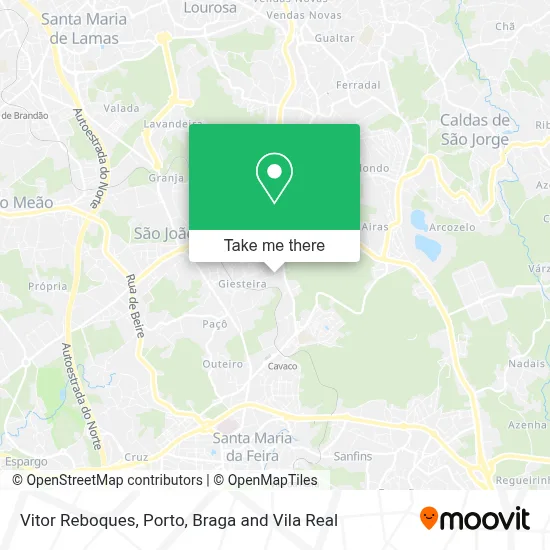 Vitor Reboques map