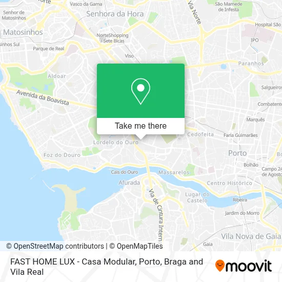 FAST HOME LUX - Casa Modular map