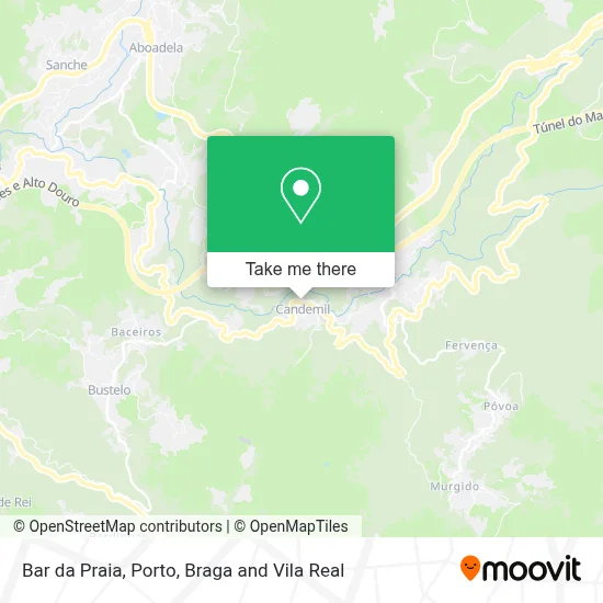 Bar da Praia map