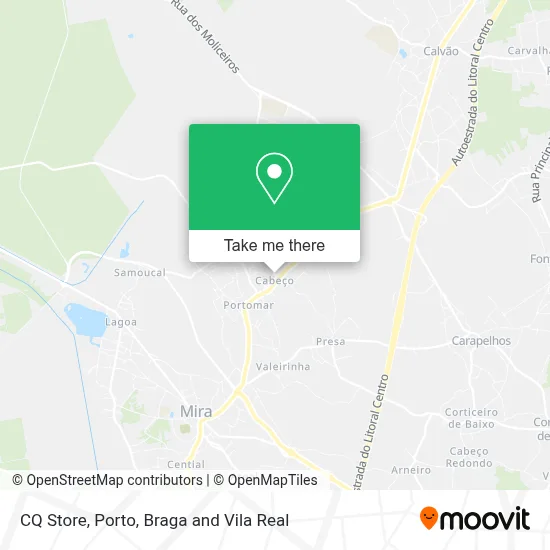 CQ Store map
