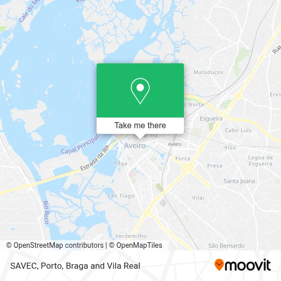 SAVEC map